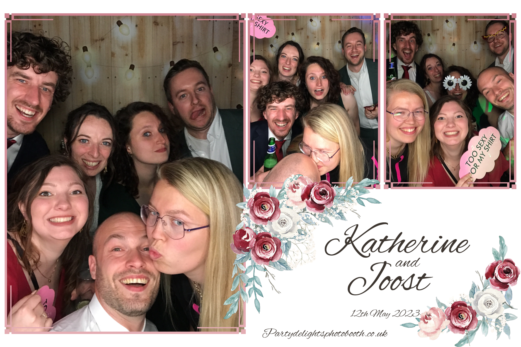 Katherine and Joost's Wedding | View more photos from the event at gallery.partydelightsphotobooth.co.uk/u/PartyDelightsPhotoBooth/Katherine-and-Joosts-Wedding
