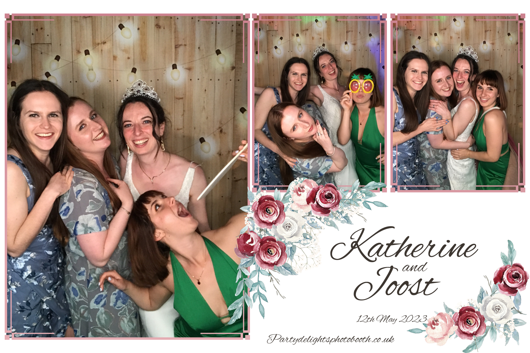 Katherine and Joost's Wedding | View more photos from the event at gallery.partydelightsphotobooth.co.uk/u/PartyDelightsPhotoBooth/Katherine-and-Joosts-Wedding