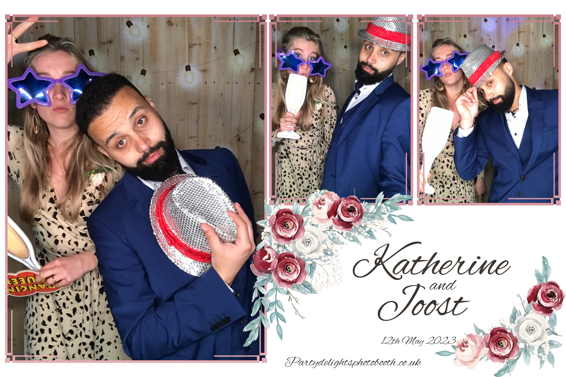 Katherine and Joost's Wedding | View more photos from the event at gallery.partydelightsphotobooth.co.uk/u/PartyDelightsPhotoBooth/Katherine-and-Joosts-Wedding