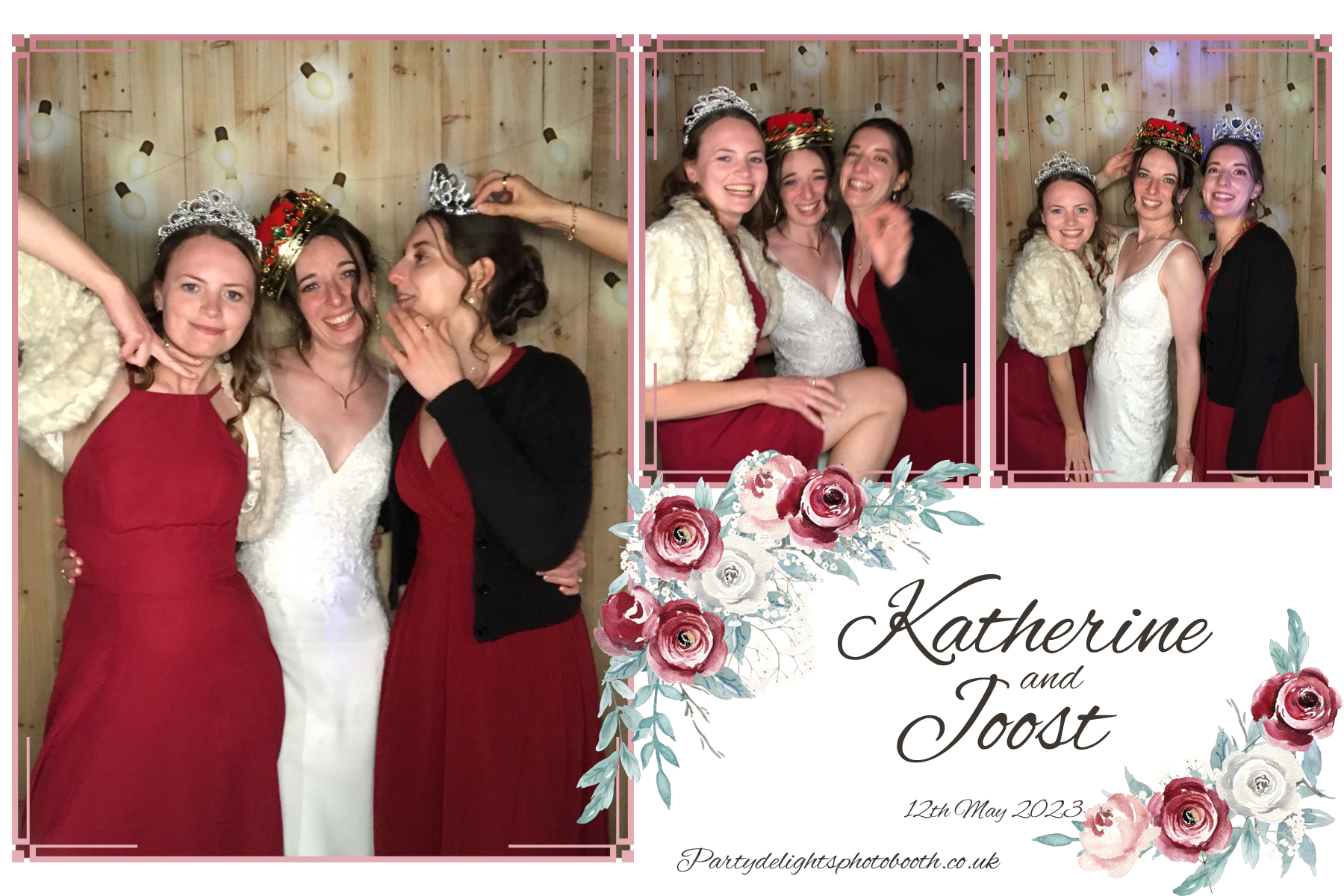 Katherine and Joost's Wedding | View more photos from the event at gallery.partydelightsphotobooth.co.uk/u/PartyDelightsPhotoBooth/Katherine-and-Joosts-Wedding
