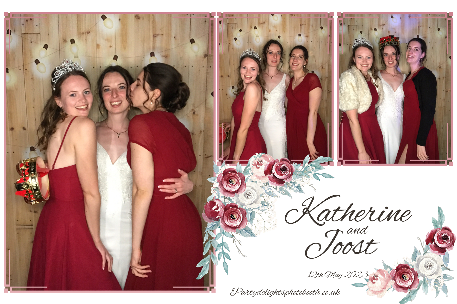 Katherine and Joost's Wedding | View more photos from the event at gallery.partydelightsphotobooth.co.uk/u/PartyDelightsPhotoBooth/Katherine-and-Joosts-Wedding