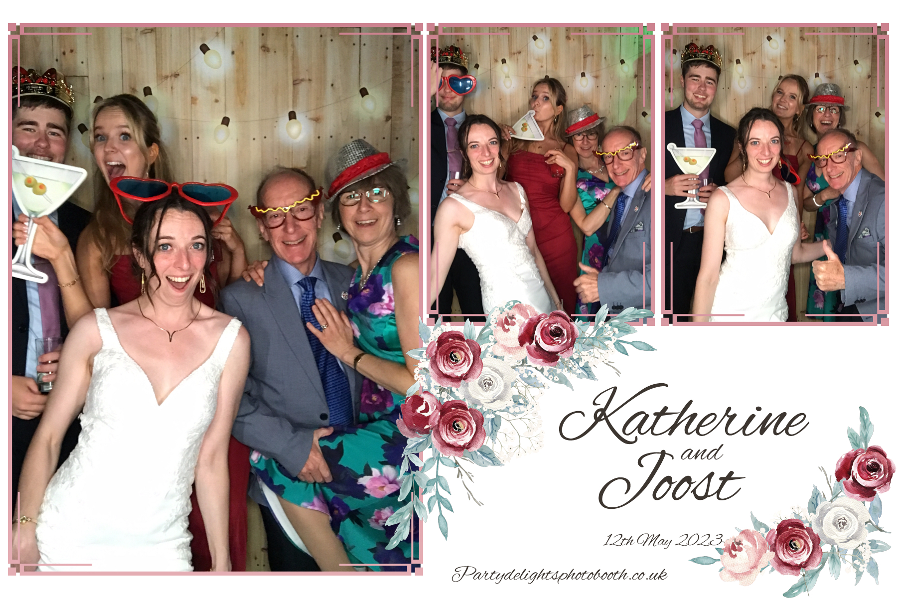 Katherine and Joost's Wedding | View more photos from the event at gallery.partydelightsphotobooth.co.uk/u/PartyDelightsPhotoBooth/Katherine-and-Joosts-Wedding