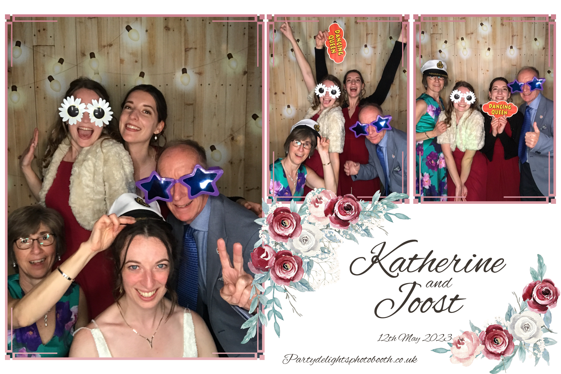 Katherine and Joost's Wedding | View more photos from the event at gallery.partydelightsphotobooth.co.uk/u/PartyDelightsPhotoBooth/Katherine-and-Joosts-Wedding