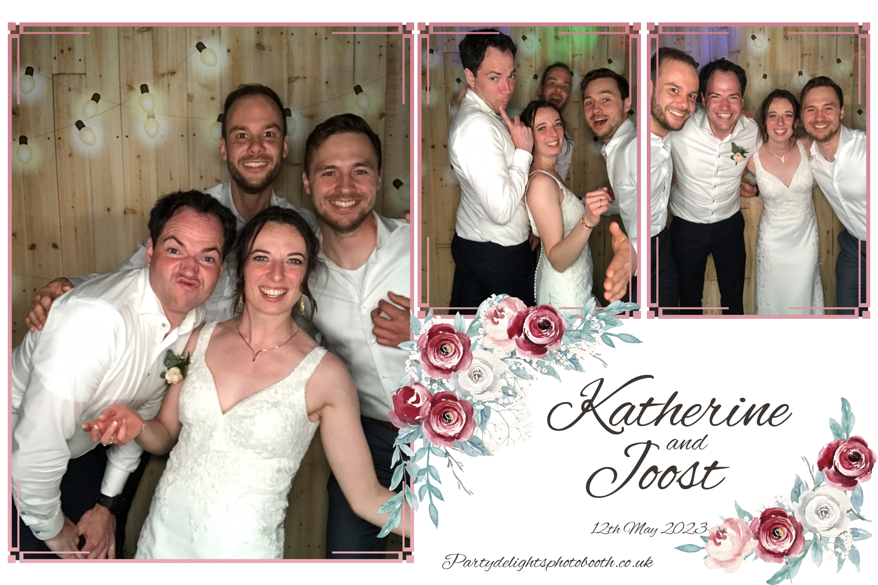 Katherine and Joost's Wedding | View more photos from the event at gallery.partydelightsphotobooth.co.uk/u/PartyDelightsPhotoBooth/Katherine-and-Joosts-Wedding