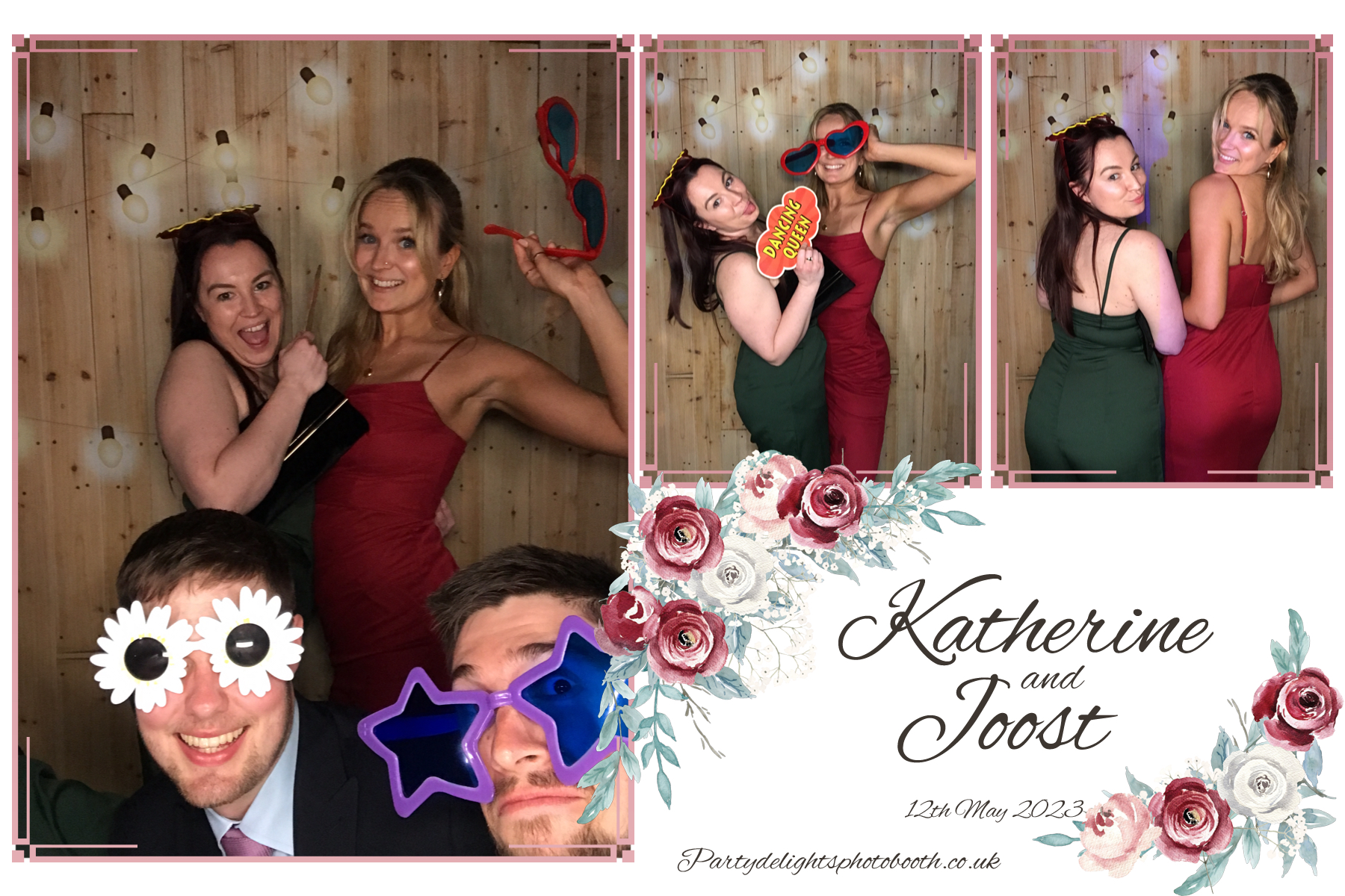 Katherine and Joost's Wedding | View more photos from the event at gallery.partydelightsphotobooth.co.uk/u/PartyDelightsPhotoBooth/Katherine-and-Joosts-Wedding