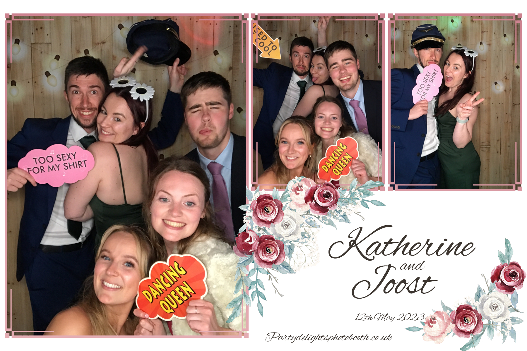 Katherine and Joost's Wedding | View more photos from the event at gallery.partydelightsphotobooth.co.uk/u/PartyDelightsPhotoBooth/Katherine-and-Joosts-Wedding