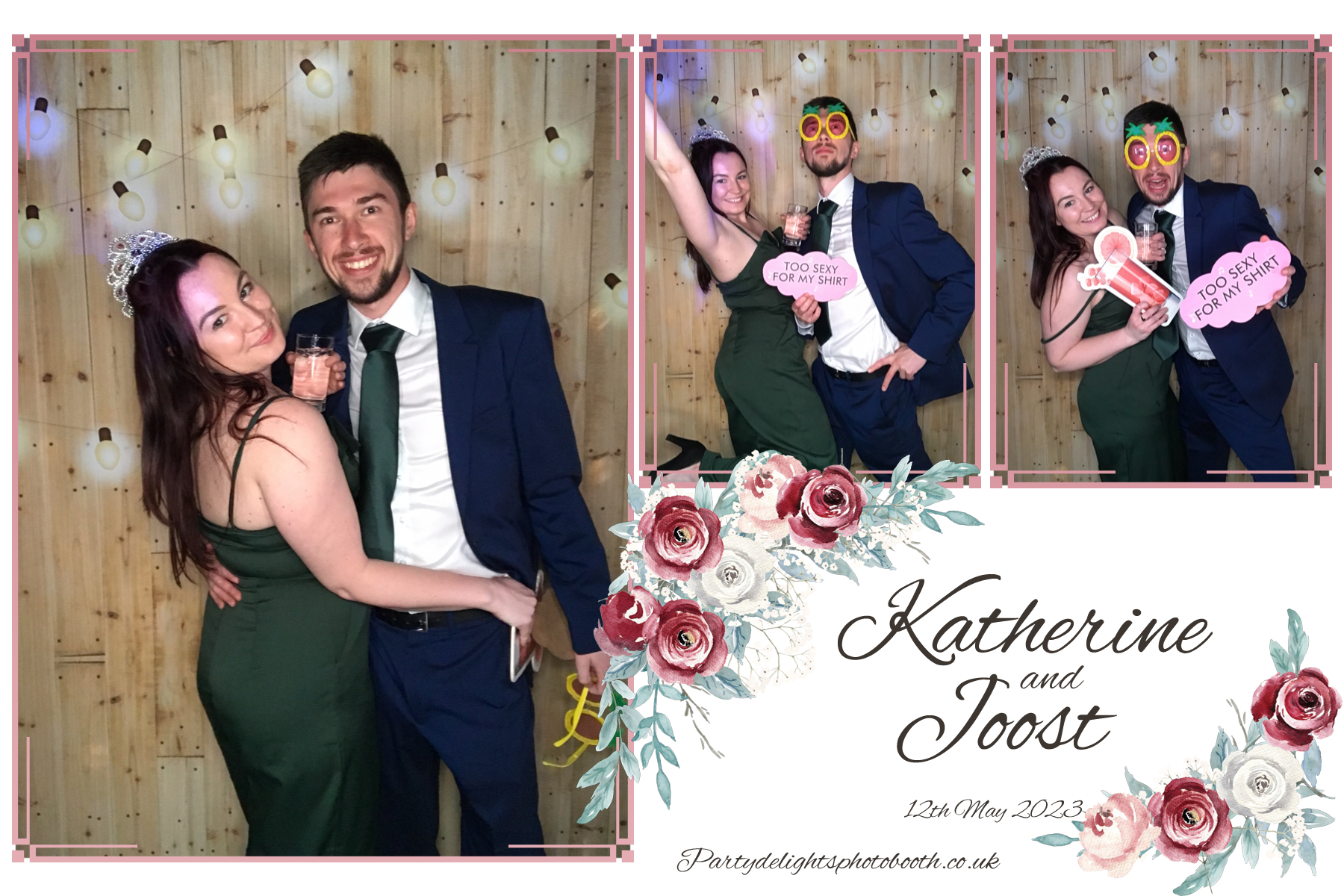 Katherine and Joost's Wedding | View more photos from the event at gallery.partydelightsphotobooth.co.uk/u/PartyDelightsPhotoBooth/Katherine-and-Joosts-Wedding