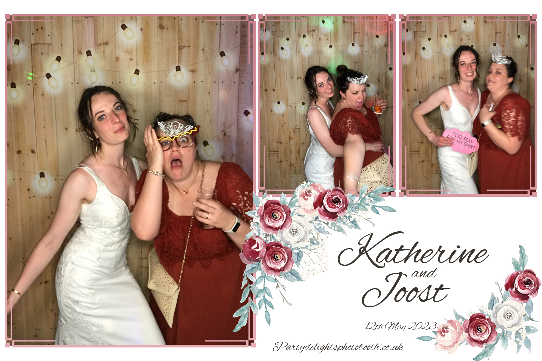 Katherine and Joost's Wedding | View more photos from the event at gallery.partydelightsphotobooth.co.uk/u/PartyDelightsPhotoBooth/Katherine-and-Joosts-Wedding