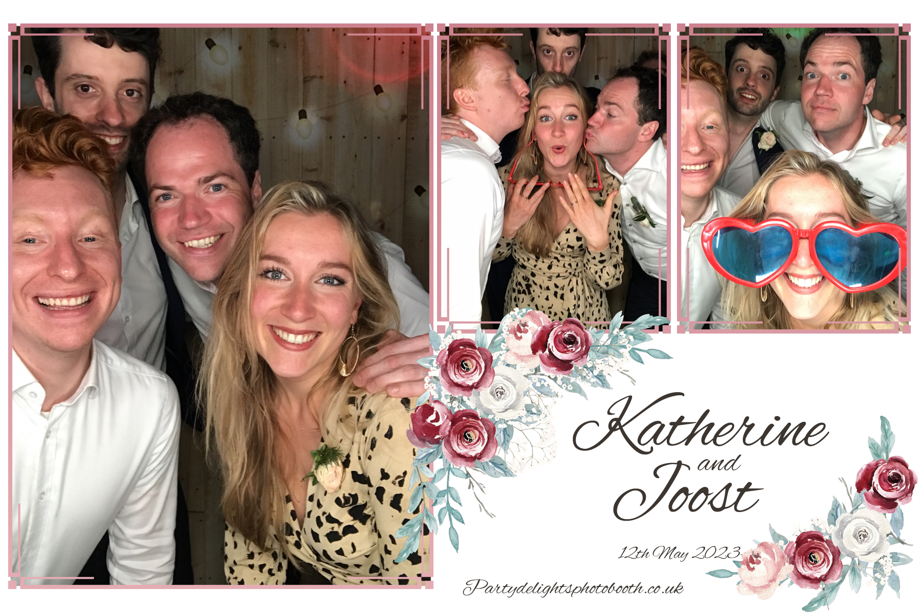 Katherine and Joost's Wedding | View more photos from the event at gallery.partydelightsphotobooth.co.uk/u/PartyDelightsPhotoBooth/Katherine-and-Joosts-Wedding