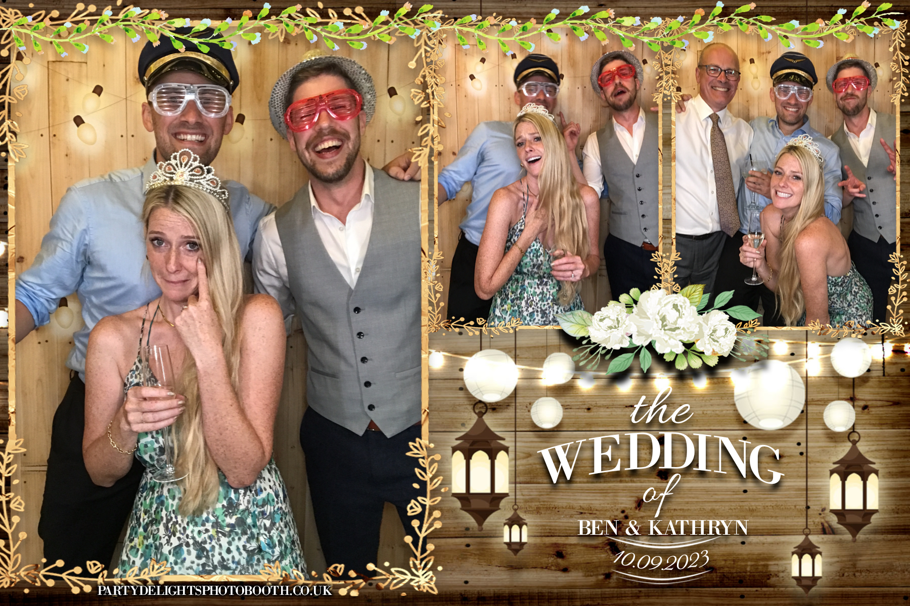 Kathryn and Ben's wedding | View more photos from the event at gallery.partydelightsphotobooth.co.uk/u/PartyDelightsPhotoBooth/Kathryn-and-Bens-wedding