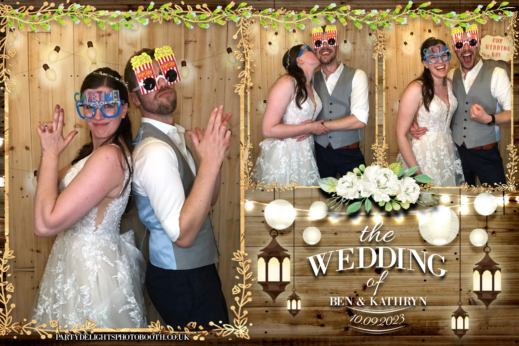 Kathryn and Ben's wedding | View more photos from the event at gallery.partydelightsphotobooth.co.uk/u/PartyDelightsPhotoBooth/Kathryn-and-Bens-wedding