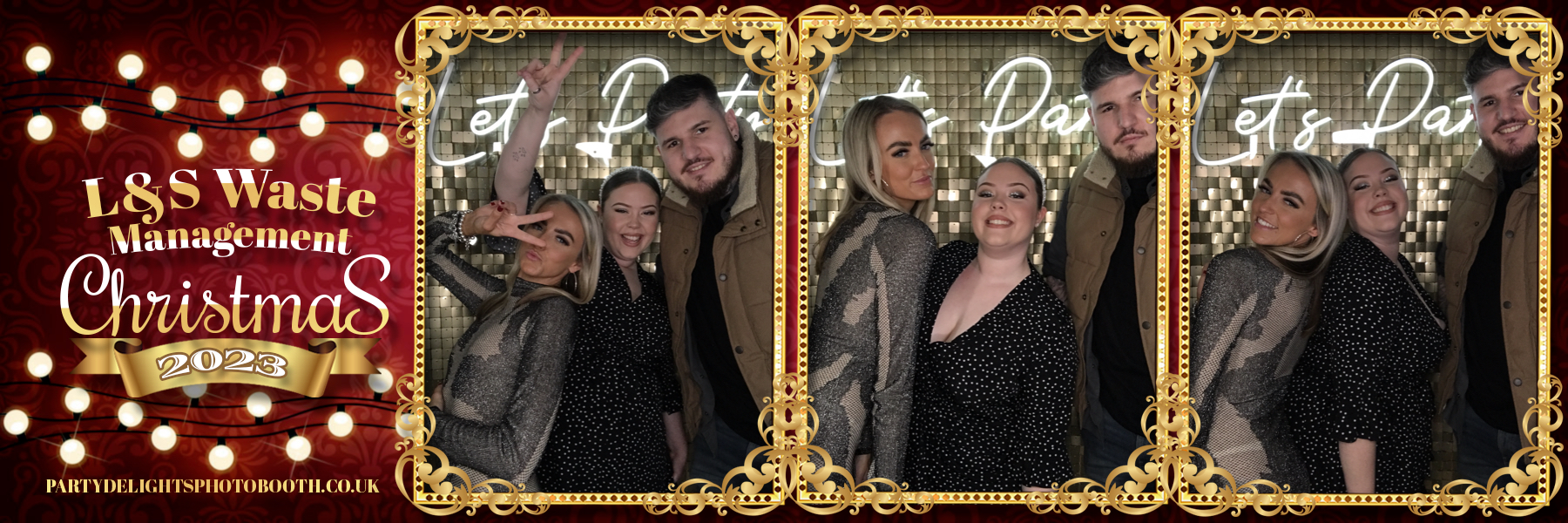 L&S Waste Management Christmas Party | View more photos from the event at gallery.partydelightsphotobooth.co.uk/u/PartyDelightsPhotoBooth/LS-Waste-Management-Christmas-Party