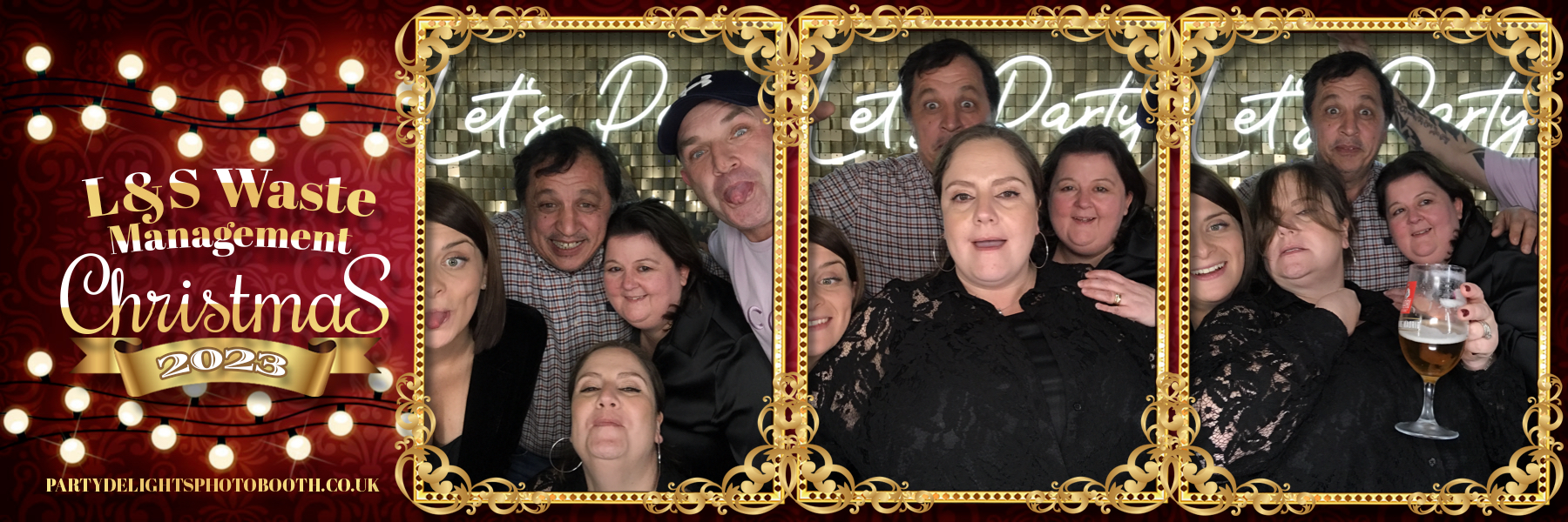 L&S Waste Management Christmas Party | View more photos from the event at gallery.partydelightsphotobooth.co.uk/u/PartyDelightsPhotoBooth/LS-Waste-Management-Christmas-Party