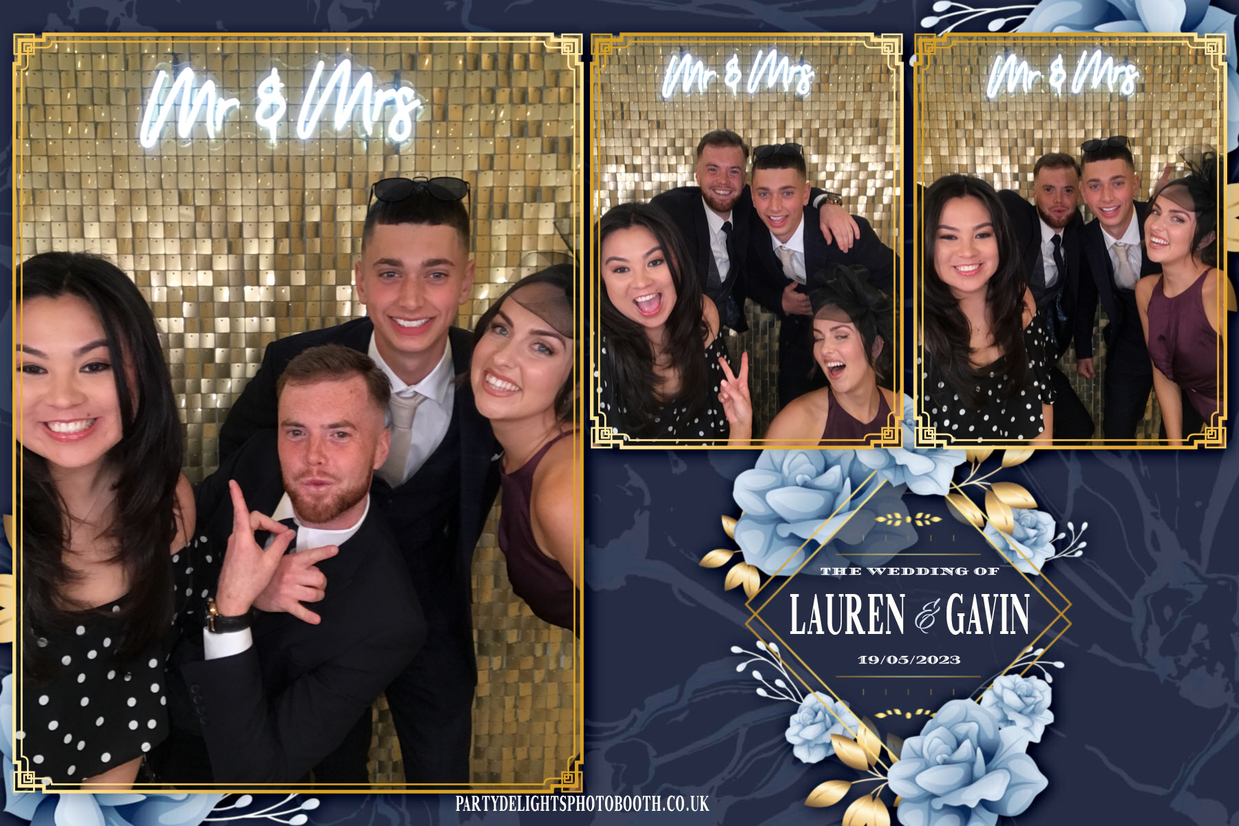 Lauren & Gavin's Wedding | View more photos from the event at gallery.partydelightsphotobooth.co.uk/u/PartyDelightsPhotoBooth/Lauren-Gavins-Wedding