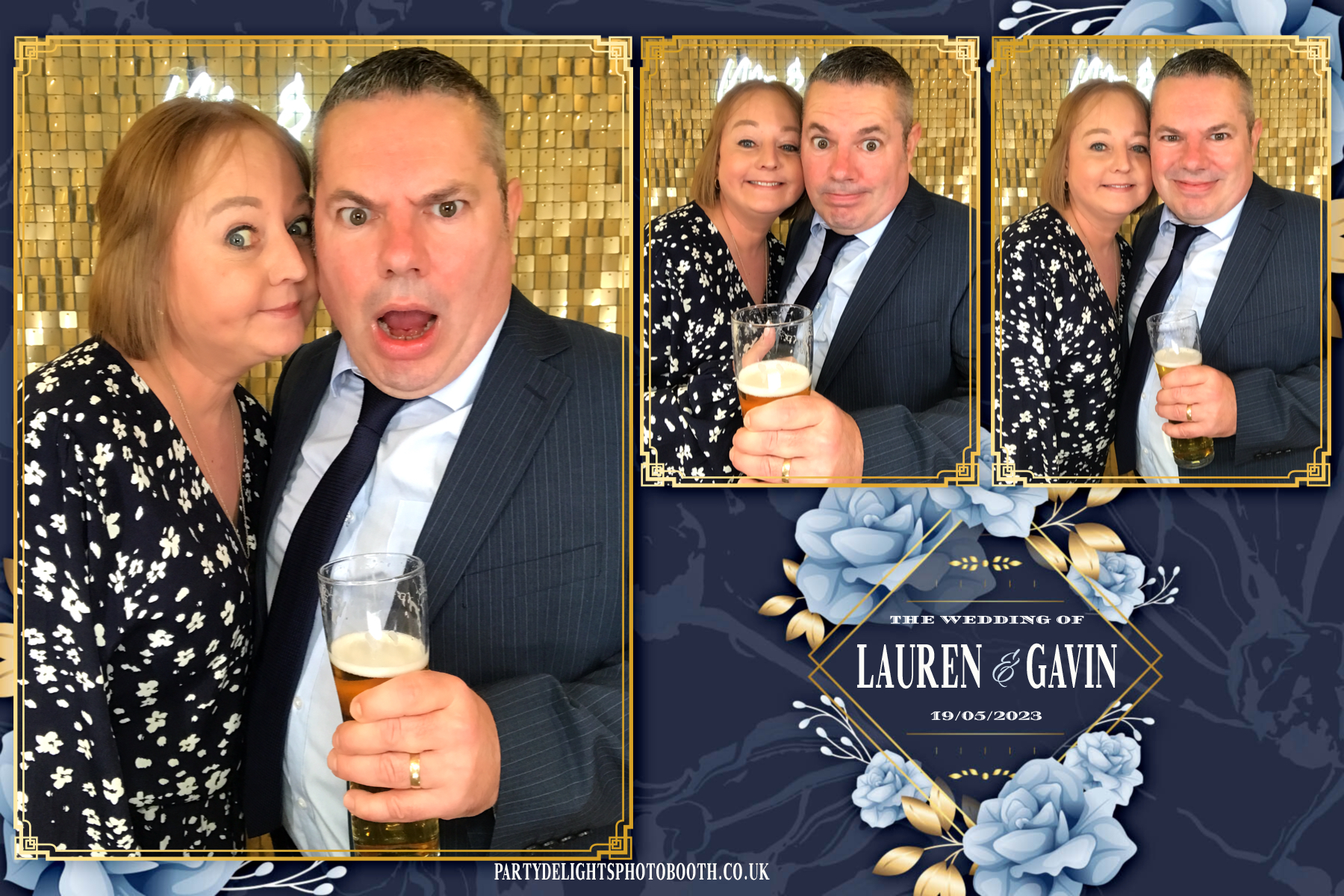 Lauren & Gavin's Wedding | View more photos from the event at gallery.partydelightsphotobooth.co.uk/u/PartyDelightsPhotoBooth/Lauren-Gavins-Wedding