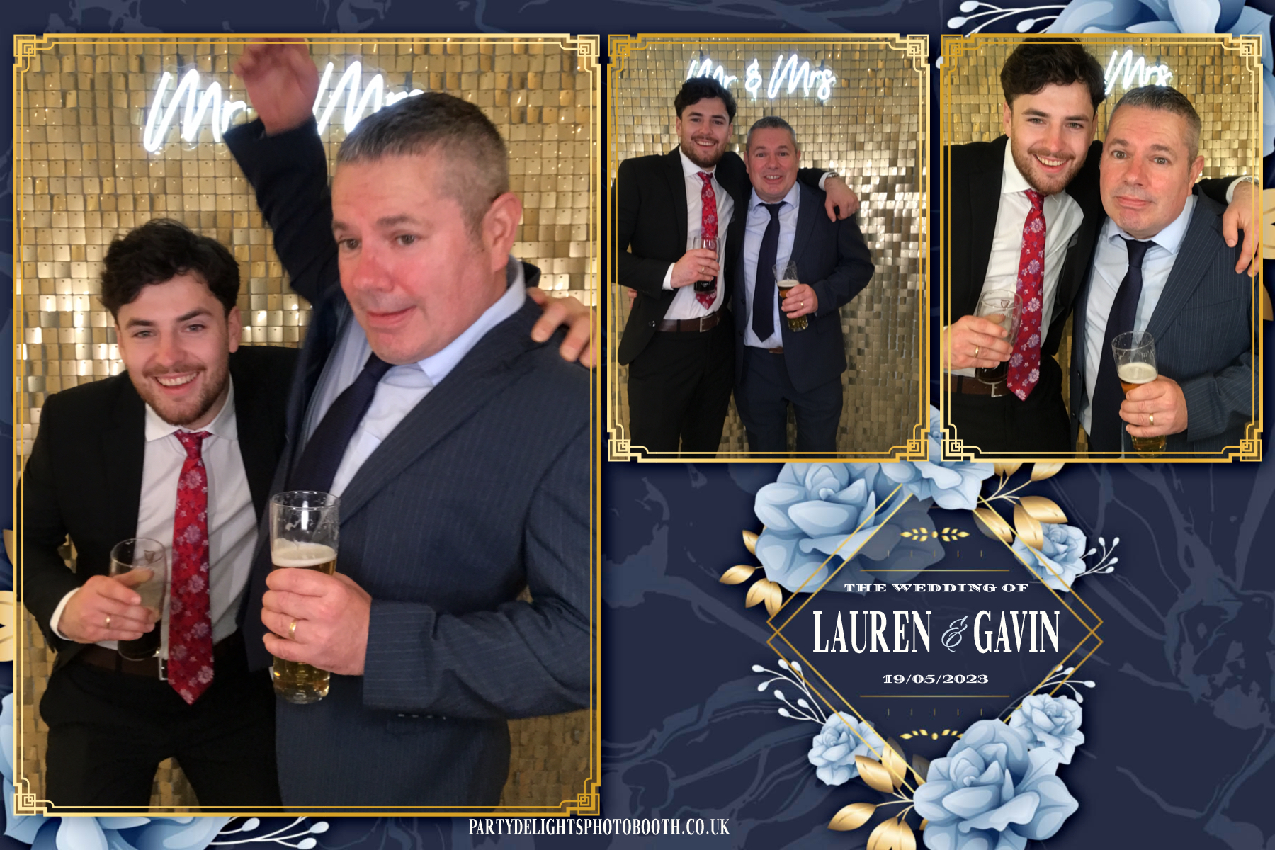 Lauren & Gavin's Wedding | View more photos from the event at gallery.partydelightsphotobooth.co.uk/u/PartyDelightsPhotoBooth/Lauren-Gavins-Wedding