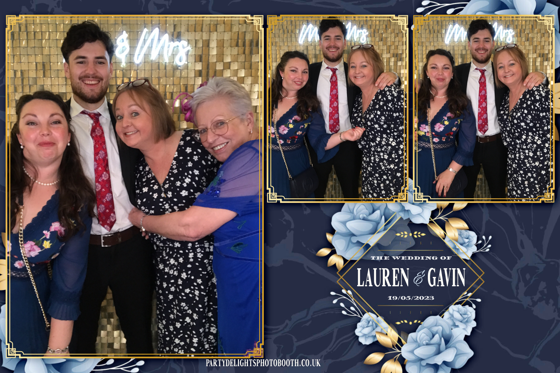 Lauren & Gavin's Wedding | View more photos from the event at gallery.partydelightsphotobooth.co.uk/u/PartyDelightsPhotoBooth/Lauren-Gavins-Wedding