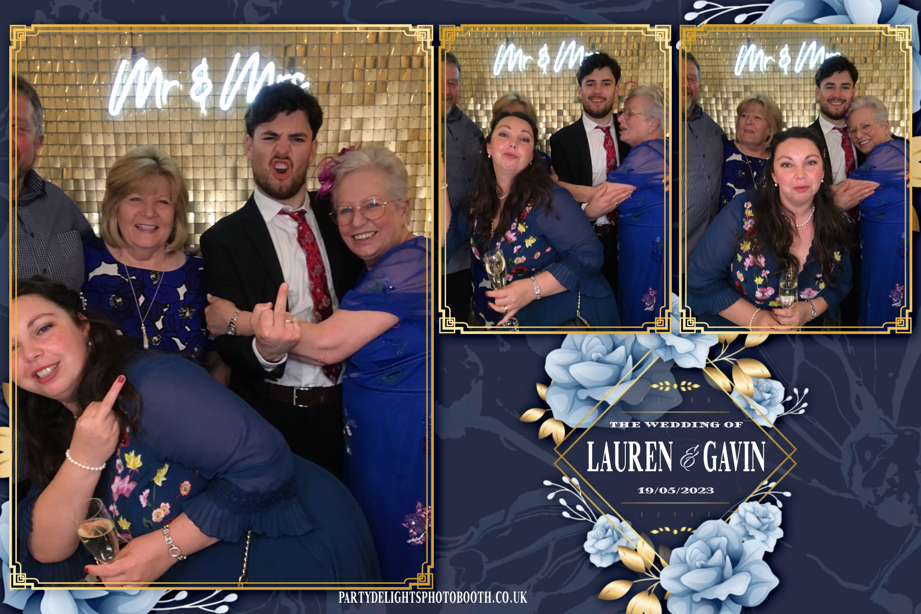 Lauren & Gavin's Wedding | View more photos from the event at gallery.partydelightsphotobooth.co.uk/u/PartyDelightsPhotoBooth/Lauren-Gavins-Wedding
