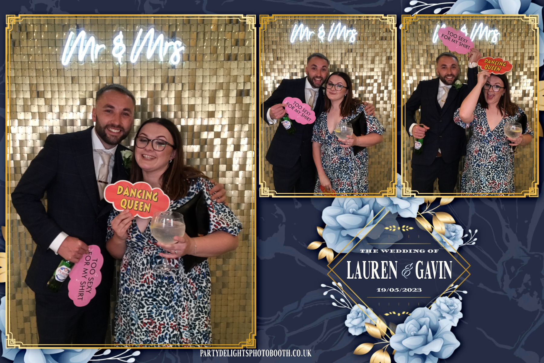 Lauren & Gavin's Wedding | View more photos from the event at gallery.partydelightsphotobooth.co.uk/u/PartyDelightsPhotoBooth/Lauren-Gavins-Wedding