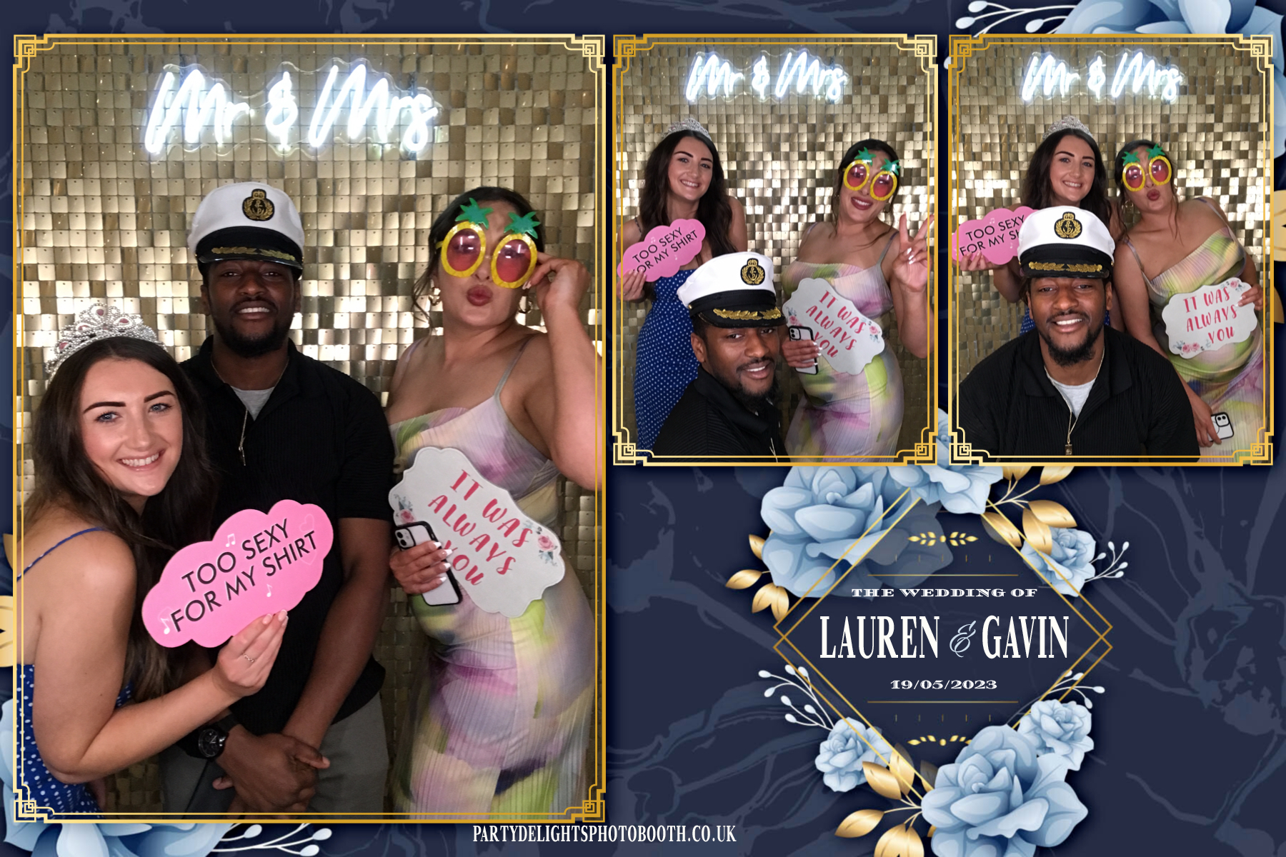 Lauren & Gavin's Wedding | View more photos from the event at gallery.partydelightsphotobooth.co.uk/u/PartyDelightsPhotoBooth/Lauren-Gavins-Wedding