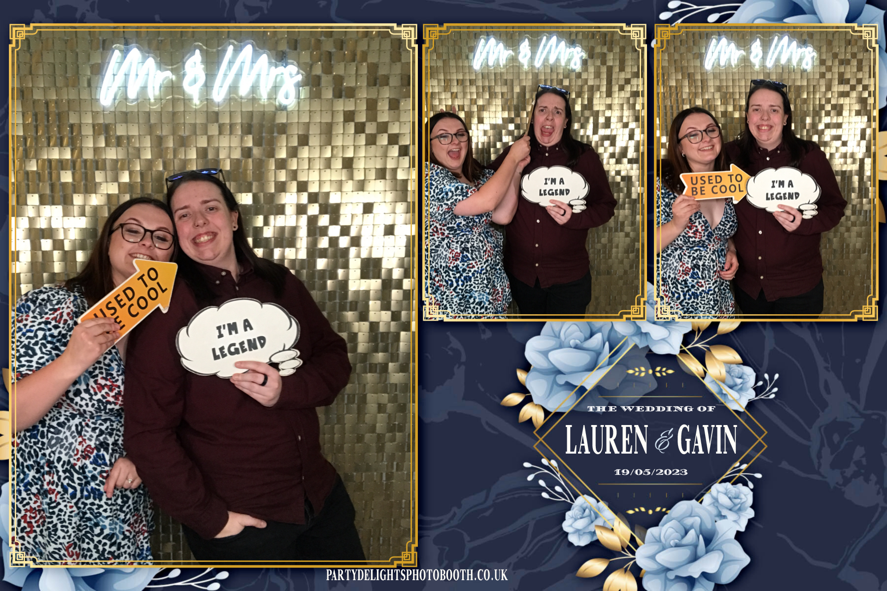 Lauren & Gavin's Wedding | View more photos from the event at gallery.partydelightsphotobooth.co.uk/u/PartyDelightsPhotoBooth/Lauren-Gavins-Wedding