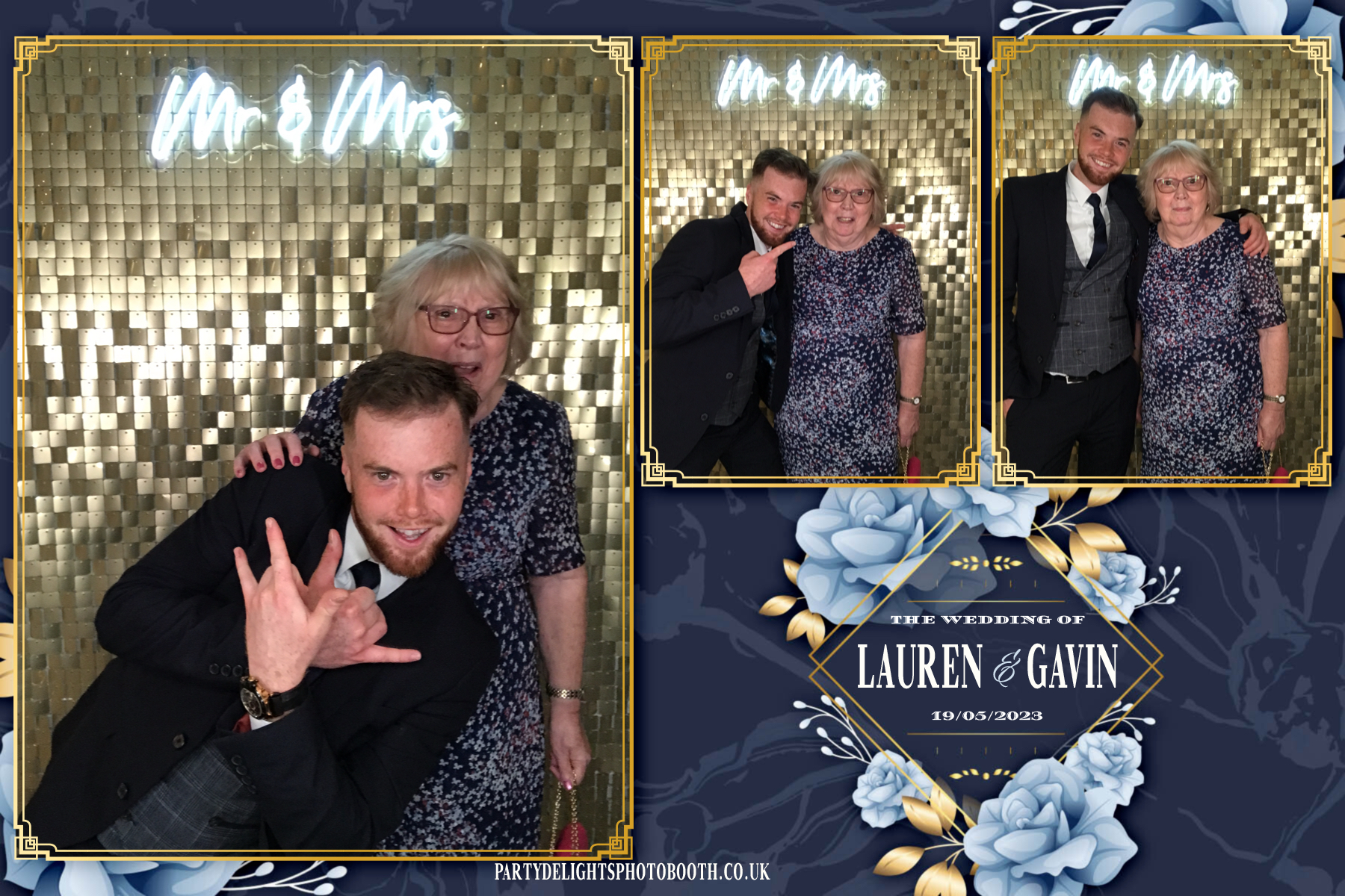 Lauren & Gavin's Wedding | View more photos from the event at gallery.partydelightsphotobooth.co.uk/u/PartyDelightsPhotoBooth/Lauren-Gavins-Wedding