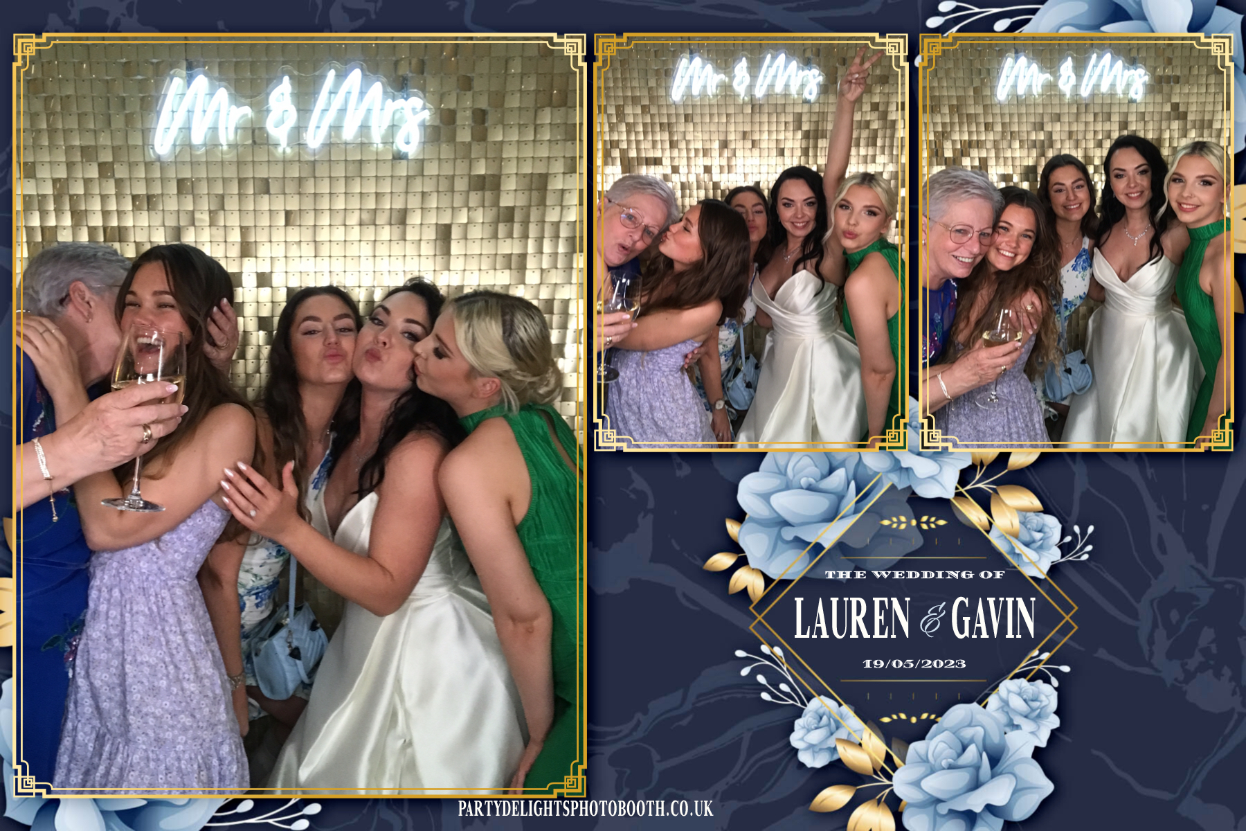 Lauren & Gavin's Wedding | View more photos from the event at gallery.partydelightsphotobooth.co.uk/u/PartyDelightsPhotoBooth/Lauren-Gavins-Wedding