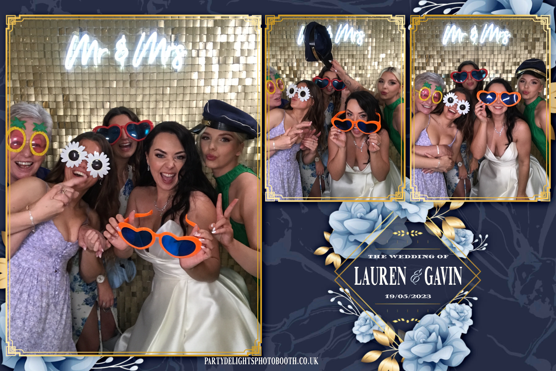 Lauren & Gavin's Wedding | View more photos from the event at gallery.partydelightsphotobooth.co.uk/u/PartyDelightsPhotoBooth/Lauren-Gavins-Wedding