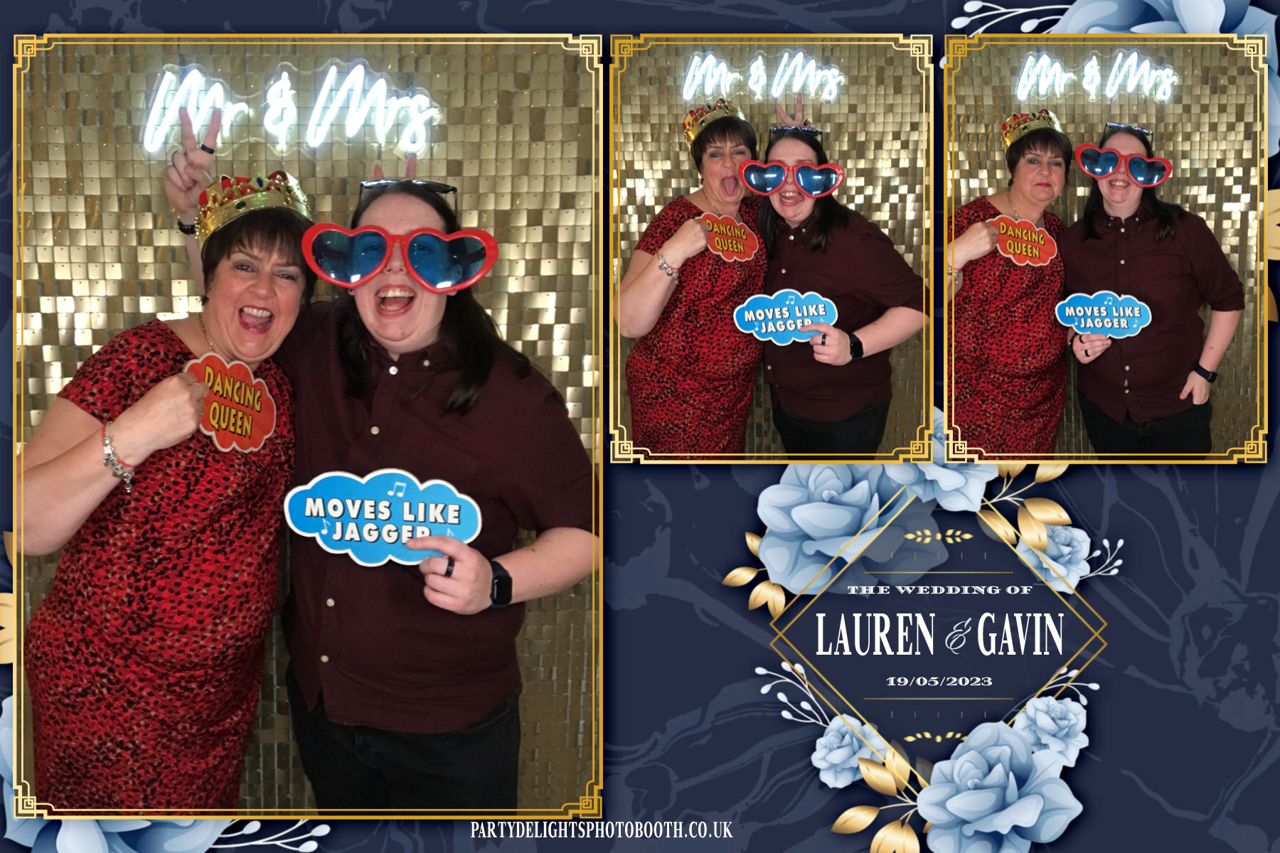 Lauren & Gavin's Wedding | View more photos from the event at gallery.partydelightsphotobooth.co.uk/u/PartyDelightsPhotoBooth/Lauren-Gavins-Wedding
