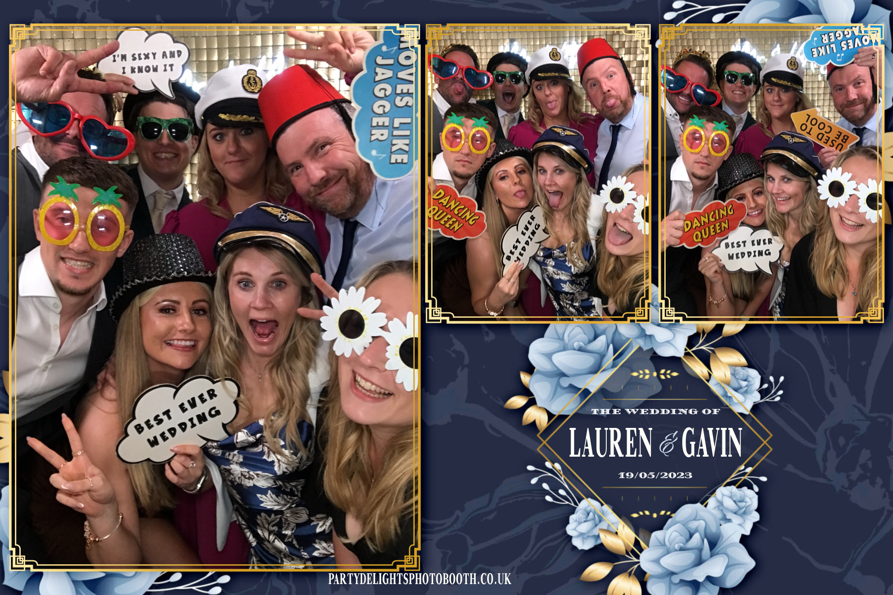 Lauren & Gavin's Wedding | View more photos from the event at gallery.partydelightsphotobooth.co.uk/u/PartyDelightsPhotoBooth/Lauren-Gavins-Wedding