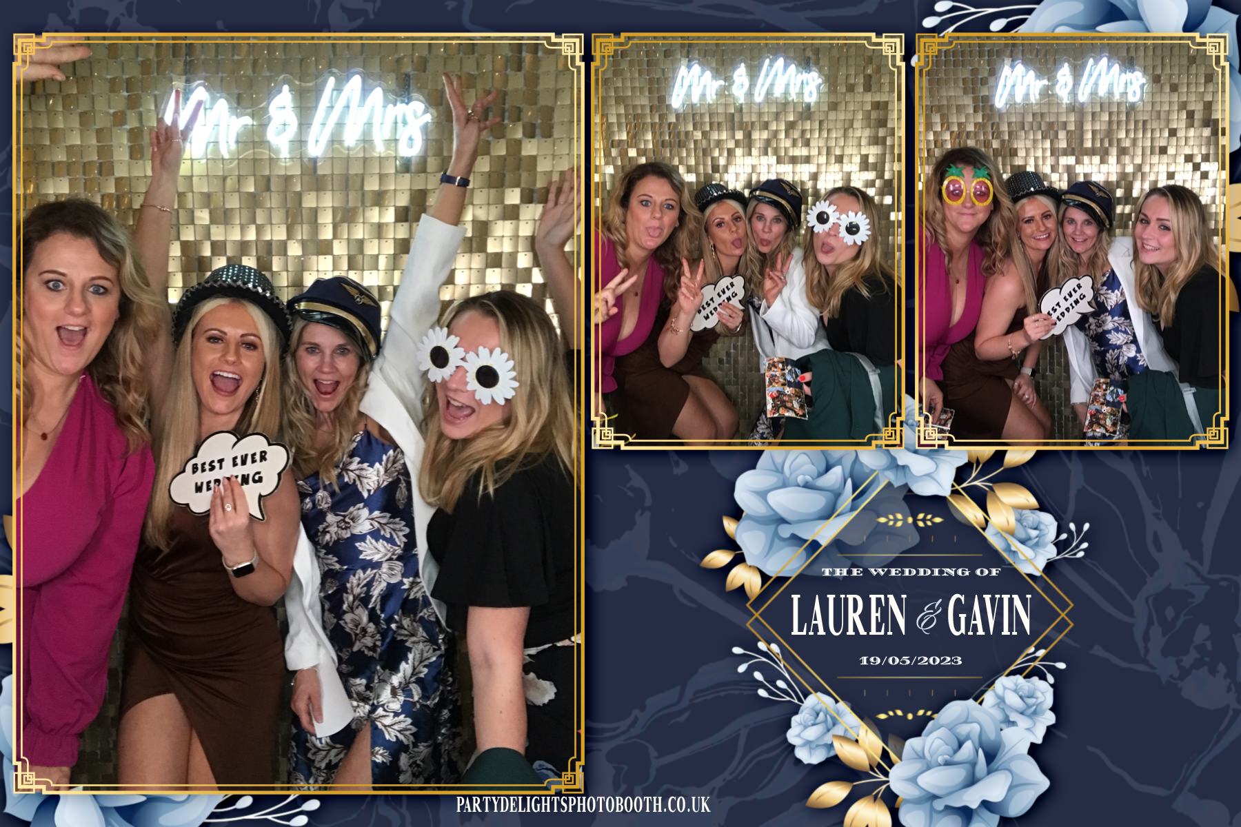 Lauren & Gavin's Wedding | View more photos from the event at gallery.partydelightsphotobooth.co.uk/u/PartyDelightsPhotoBooth/Lauren-Gavins-Wedding