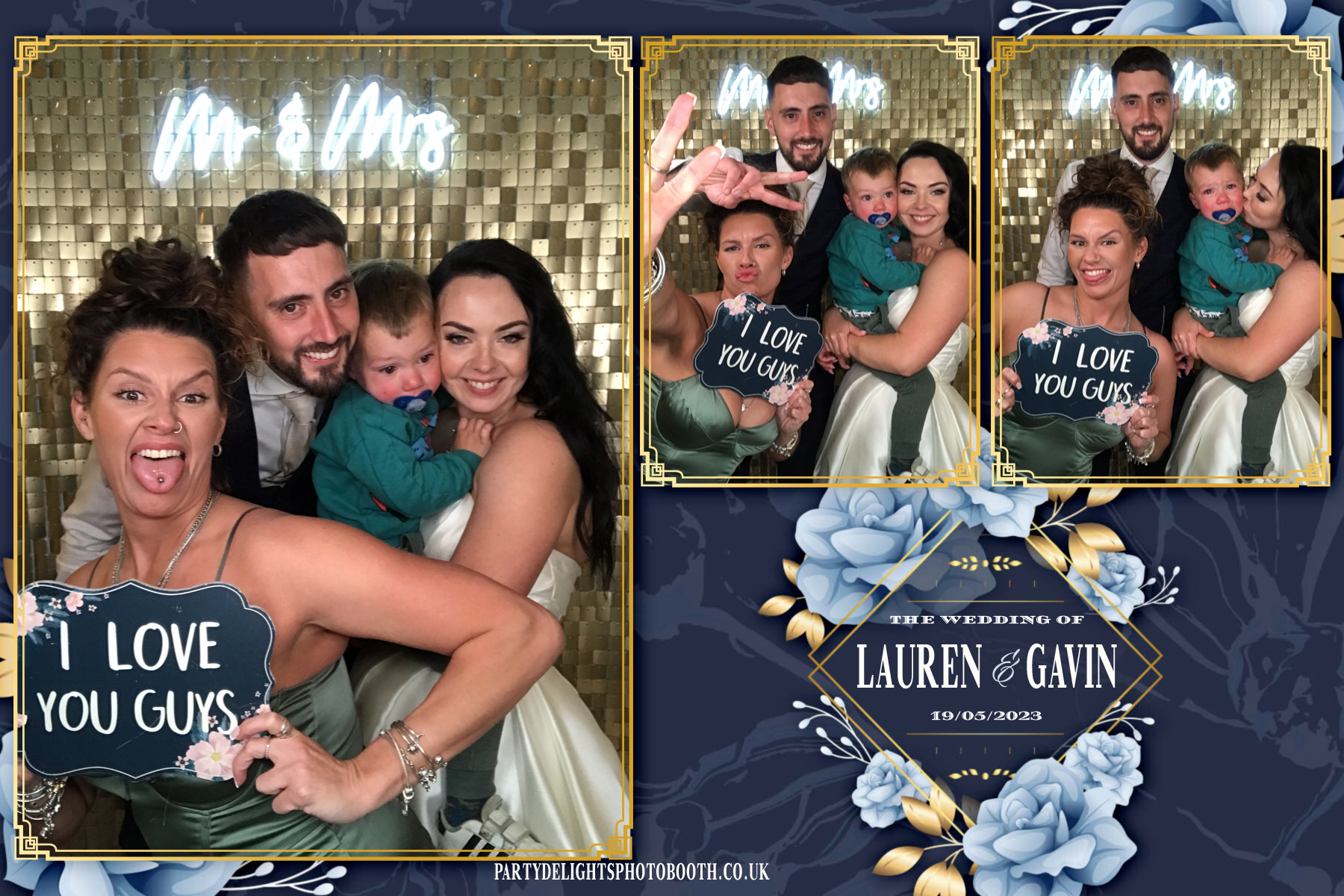Lauren & Gavin's Wedding | View more photos from the event at gallery.partydelightsphotobooth.co.uk/u/PartyDelightsPhotoBooth/Lauren-Gavins-Wedding