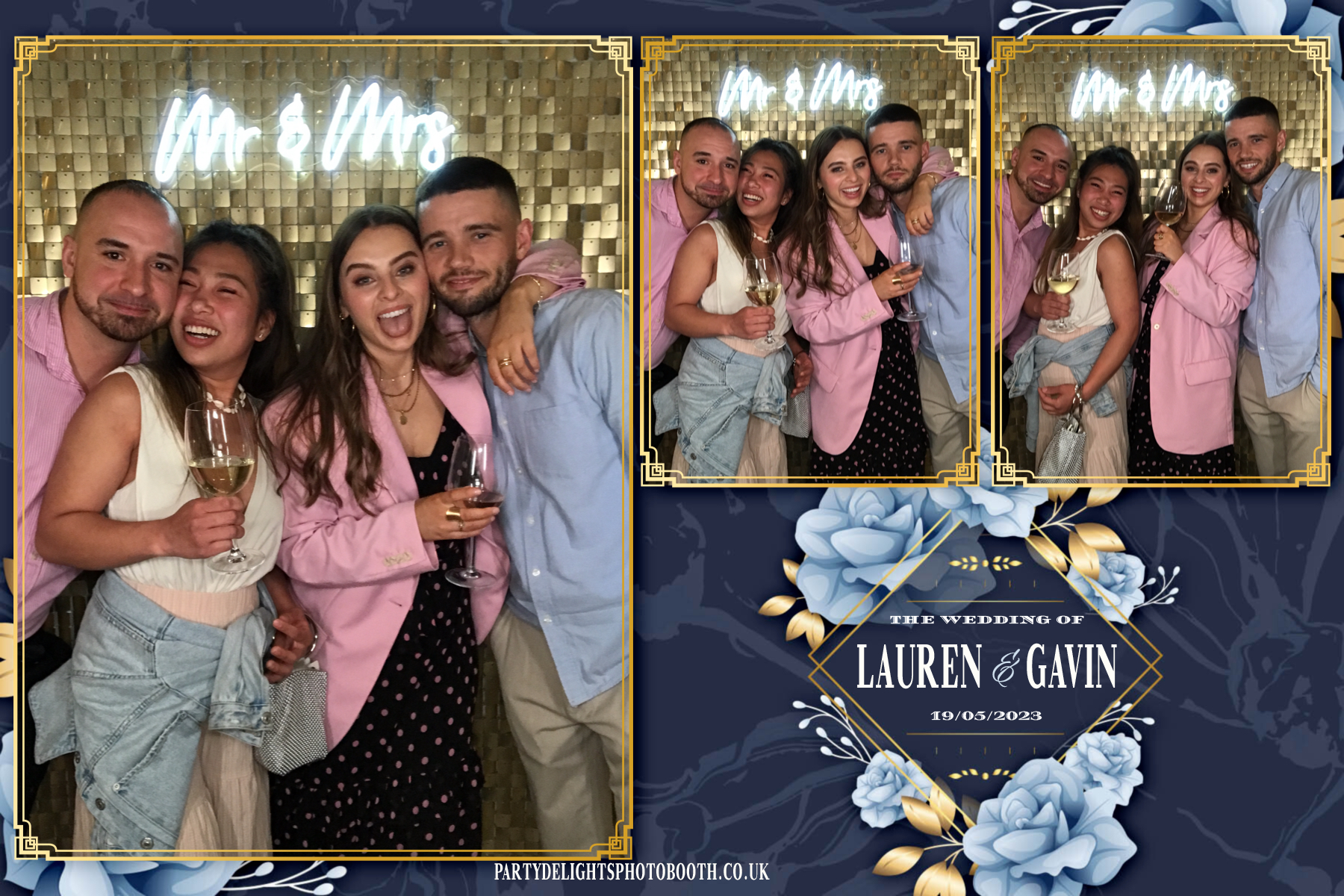 Lauren & Gavin's Wedding | View more photos from the event at gallery.partydelightsphotobooth.co.uk/u/PartyDelightsPhotoBooth/Lauren-Gavins-Wedding