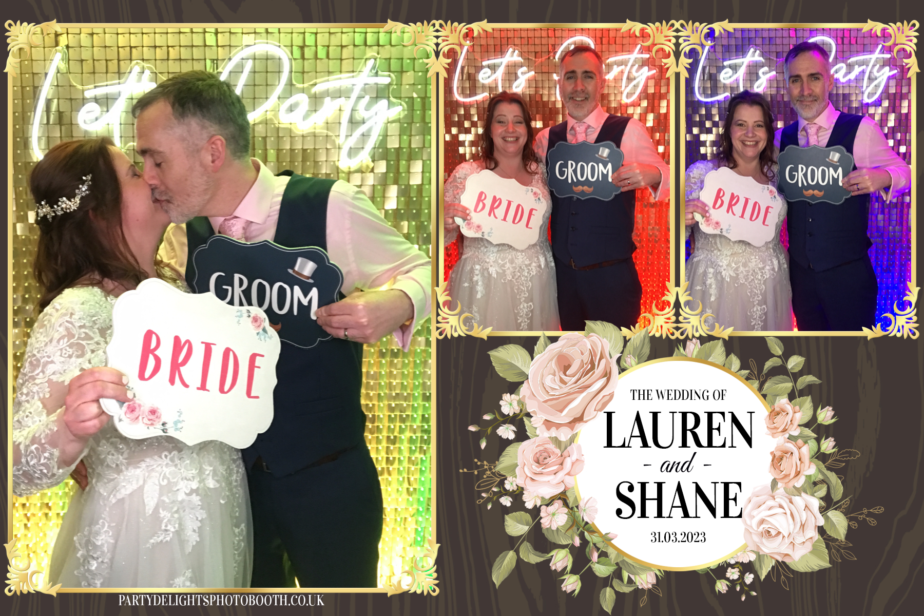 Lauren and Shane’s Wedding | View more photos from the event at gallery.partydelightsphotobooth.co.uk/u/PartyDelightsPhotoBooth/Lauren-and-Shane’s-Wedding