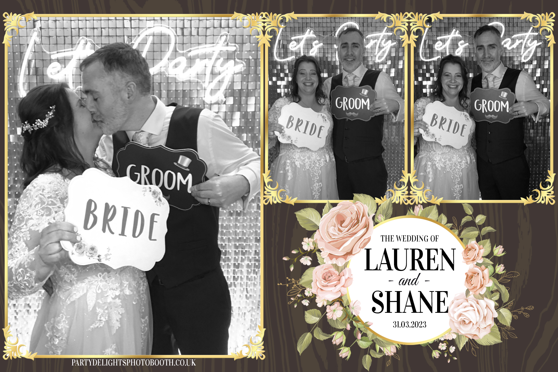Lauren and Shane’s Wedding | View more photos from the event at gallery.partydelightsphotobooth.co.uk/u/PartyDelightsPhotoBooth/Lauren-and-Shane’s-Wedding