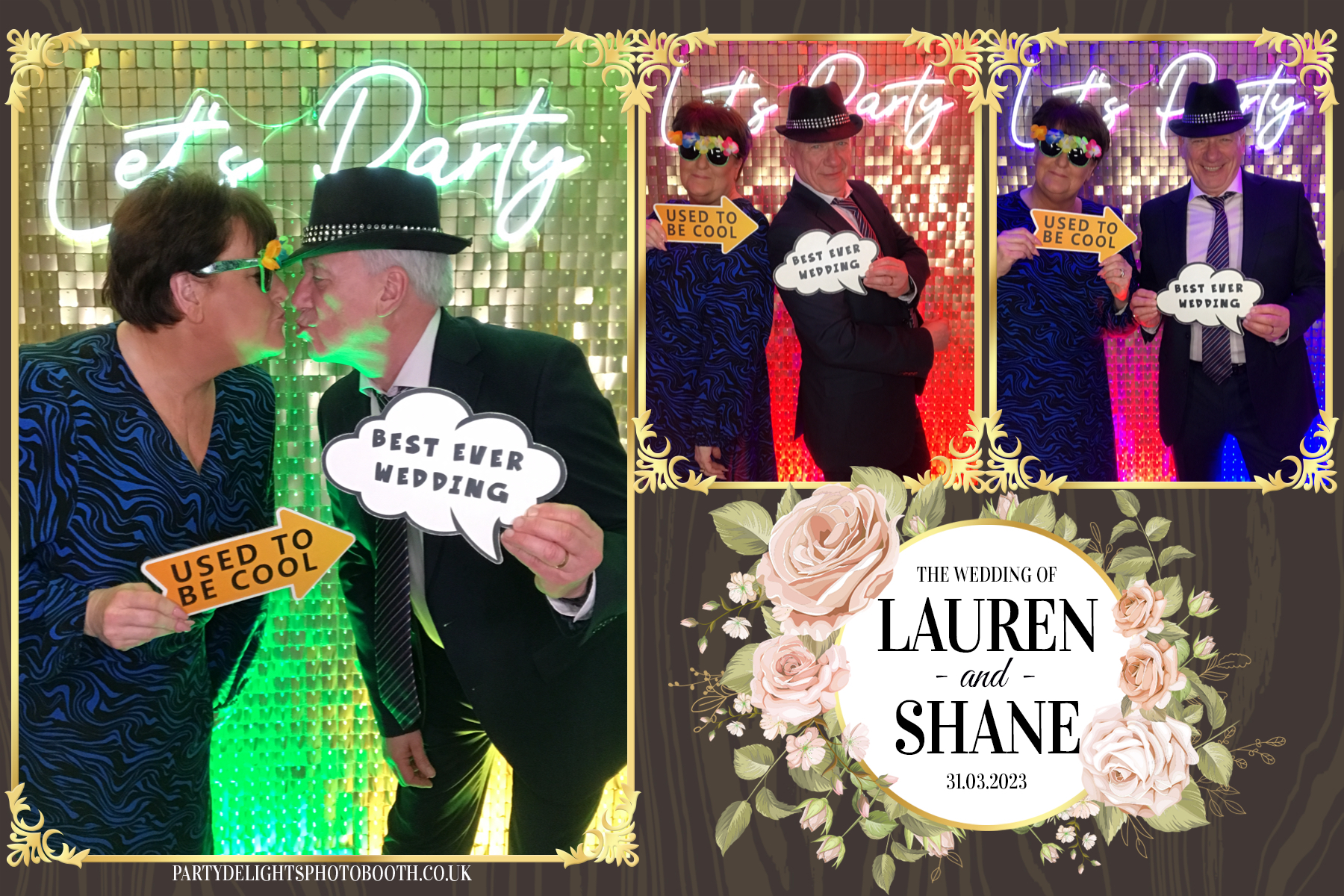 Lauren and Shane’s Wedding | View more photos from the event at gallery.partydelightsphotobooth.co.uk/u/PartyDelightsPhotoBooth/Lauren-and-Shane’s-Wedding