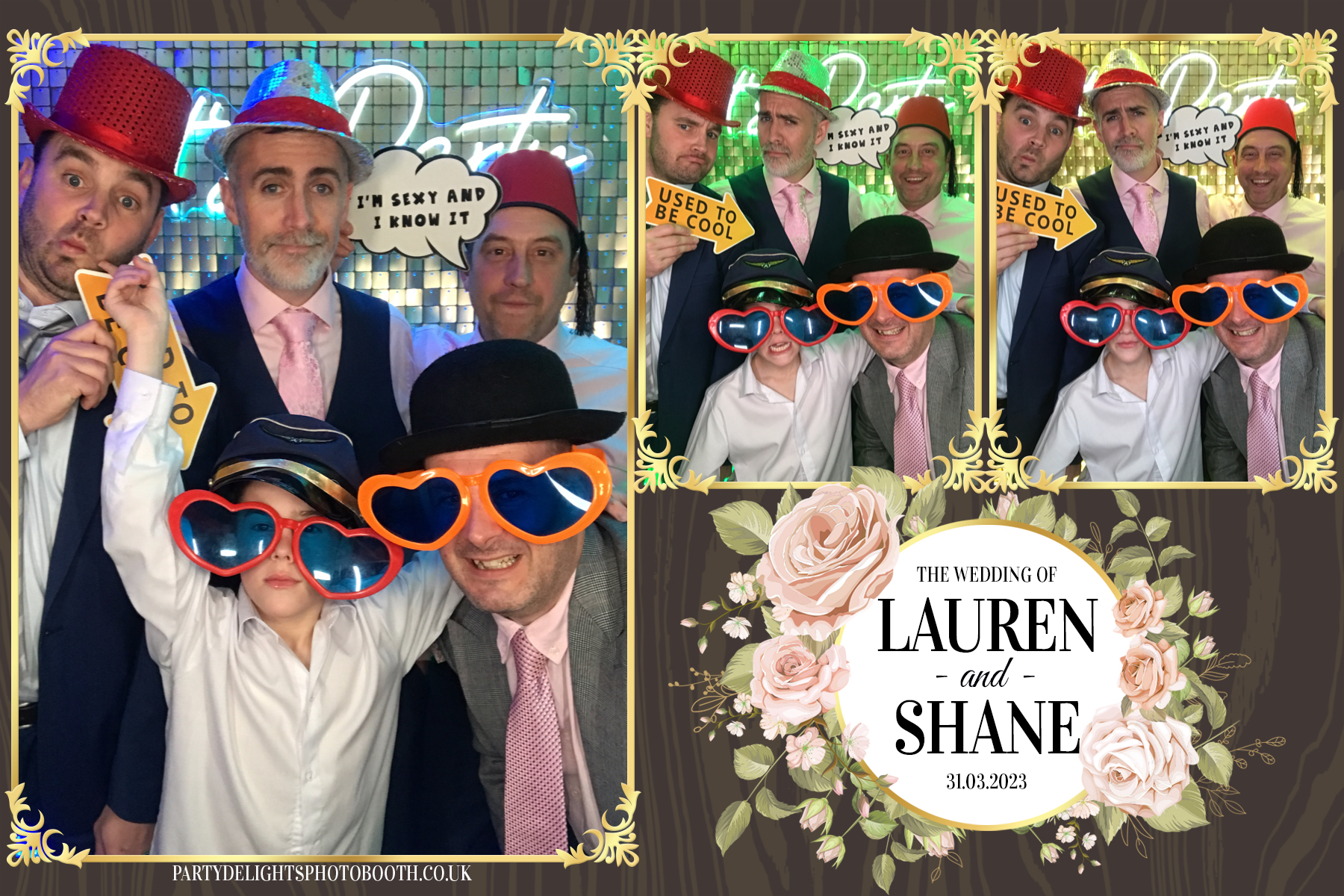 Lauren and Shane’s Wedding | View more photos from the event at gallery.partydelightsphotobooth.co.uk/u/PartyDelightsPhotoBooth/Lauren-and-Shane’s-Wedding