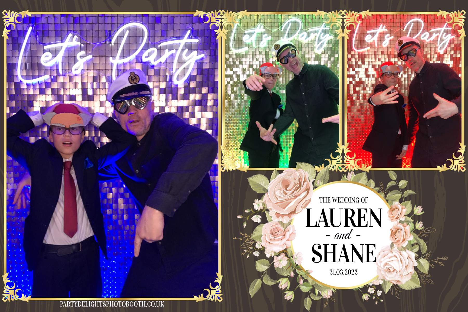 Lauren and Shane’s Wedding | View more photos from the event at gallery.partydelightsphotobooth.co.uk/u/PartyDelightsPhotoBooth/Lauren-and-Shane’s-Wedding