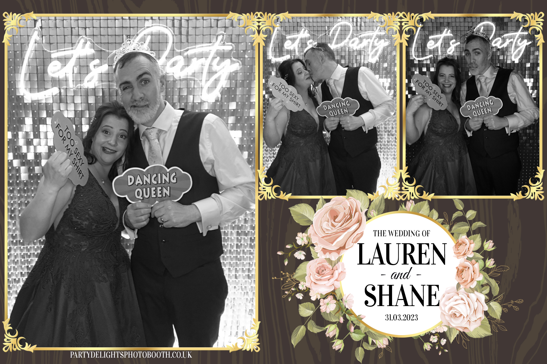 Lauren and Shane’s Wedding | View more photos from the event at gallery.partydelightsphotobooth.co.uk/u/PartyDelightsPhotoBooth/Lauren-and-Shane’s-Wedding