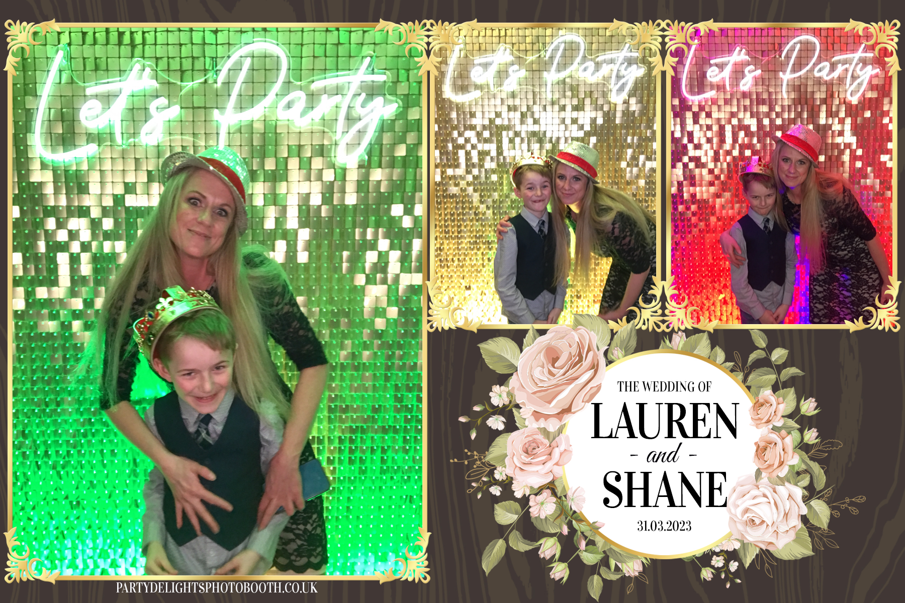 Lauren and Shane’s Wedding | View more photos from the event at gallery.partydelightsphotobooth.co.uk/u/PartyDelightsPhotoBooth/Lauren-and-Shane’s-Wedding