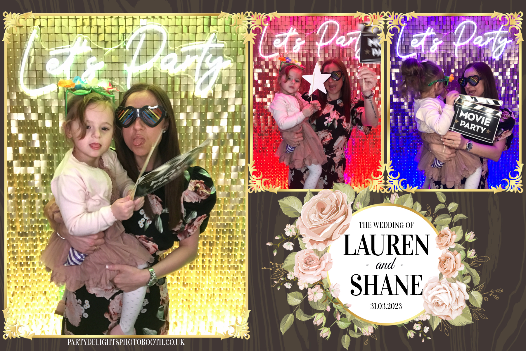 Lauren and Shane’s Wedding | View more photos from the event at gallery.partydelightsphotobooth.co.uk/u/PartyDelightsPhotoBooth/Lauren-and-Shane’s-Wedding