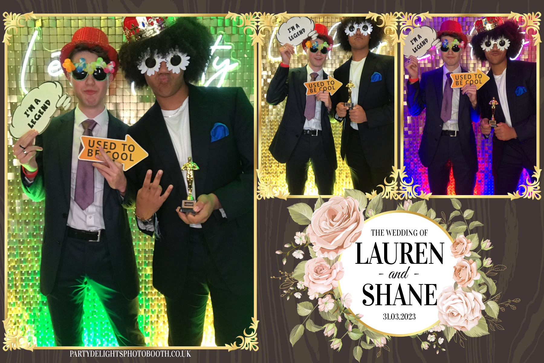 Lauren and Shane’s Wedding | View more photos from the event at gallery.partydelightsphotobooth.co.uk/u/PartyDelightsPhotoBooth/Lauren-and-Shane’s-Wedding