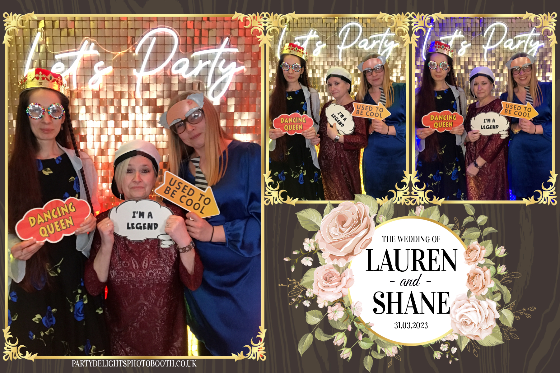 Lauren and Shane’s Wedding | View more photos from the event at gallery.partydelightsphotobooth.co.uk/u/PartyDelightsPhotoBooth/Lauren-and-Shane’s-Wedding