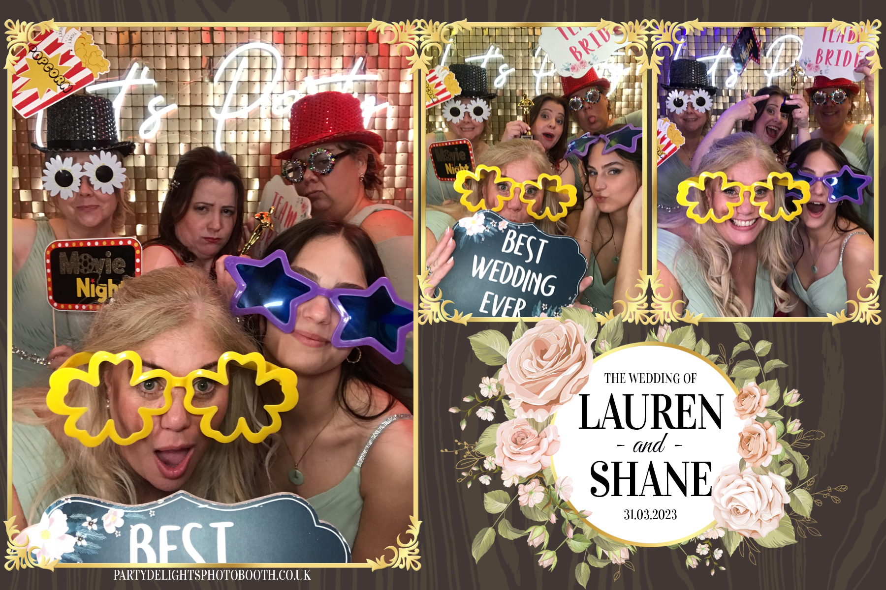 Lauren and Shane’s Wedding | View more photos from the event at gallery.partydelightsphotobooth.co.uk/u/PartyDelightsPhotoBooth/Lauren-and-Shane’s-Wedding