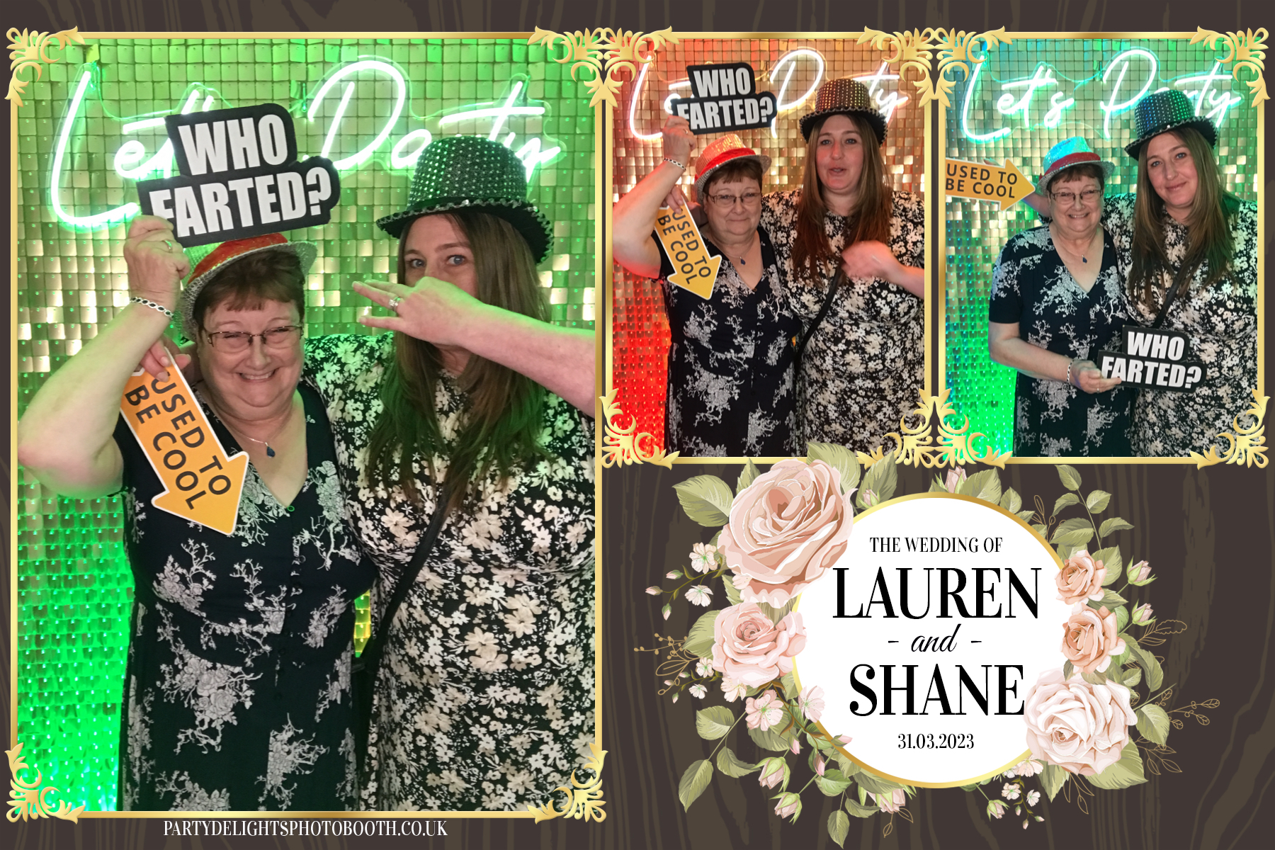 Lauren and Shane’s Wedding | View more photos from the event at gallery.partydelightsphotobooth.co.uk/u/PartyDelightsPhotoBooth/Lauren-and-Shane’s-Wedding