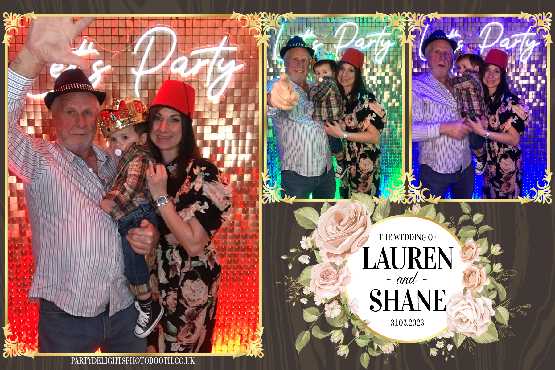 Lauren and Shane’s Wedding | View more photos from the event at gallery.partydelightsphotobooth.co.uk/u/PartyDelightsPhotoBooth/Lauren-and-Shane’s-Wedding