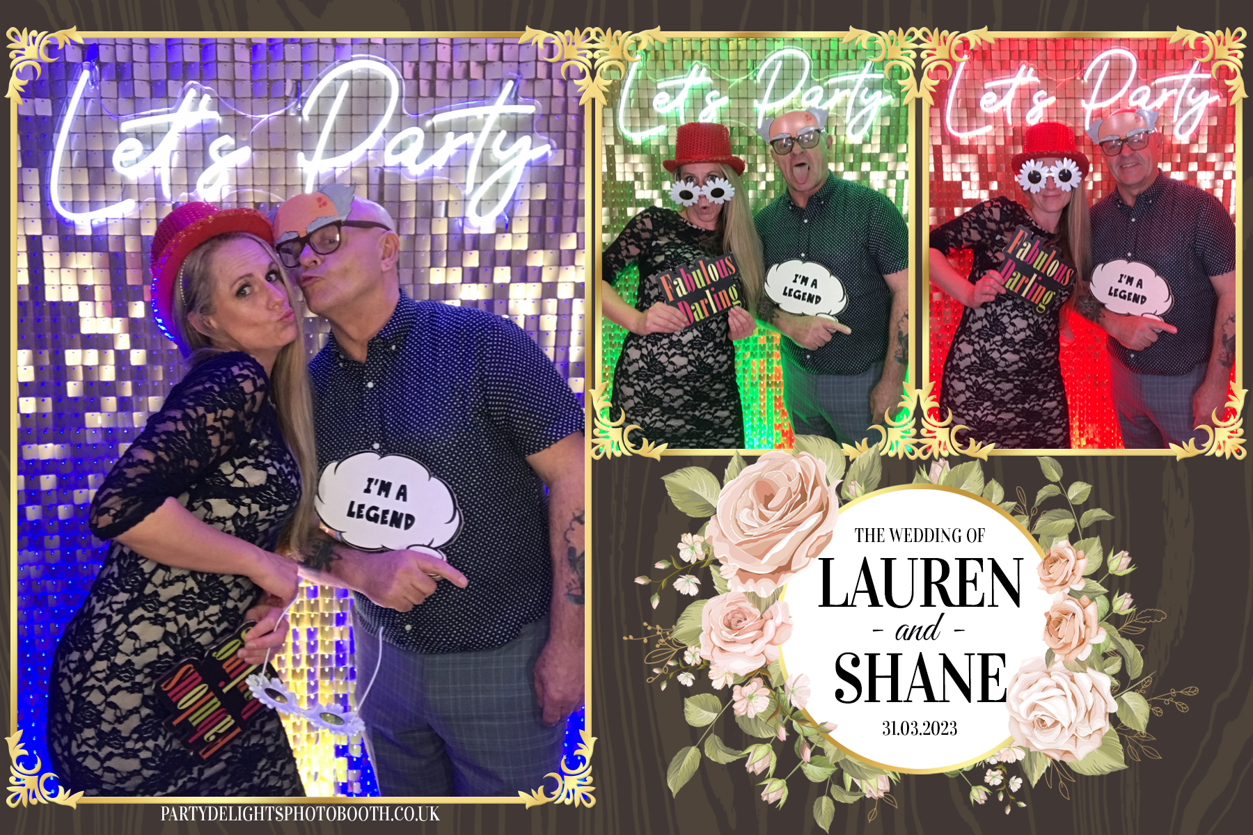 Lauren and Shane’s Wedding | View more photos from the event at gallery.partydelightsphotobooth.co.uk/u/PartyDelightsPhotoBooth/Lauren-and-Shane’s-Wedding