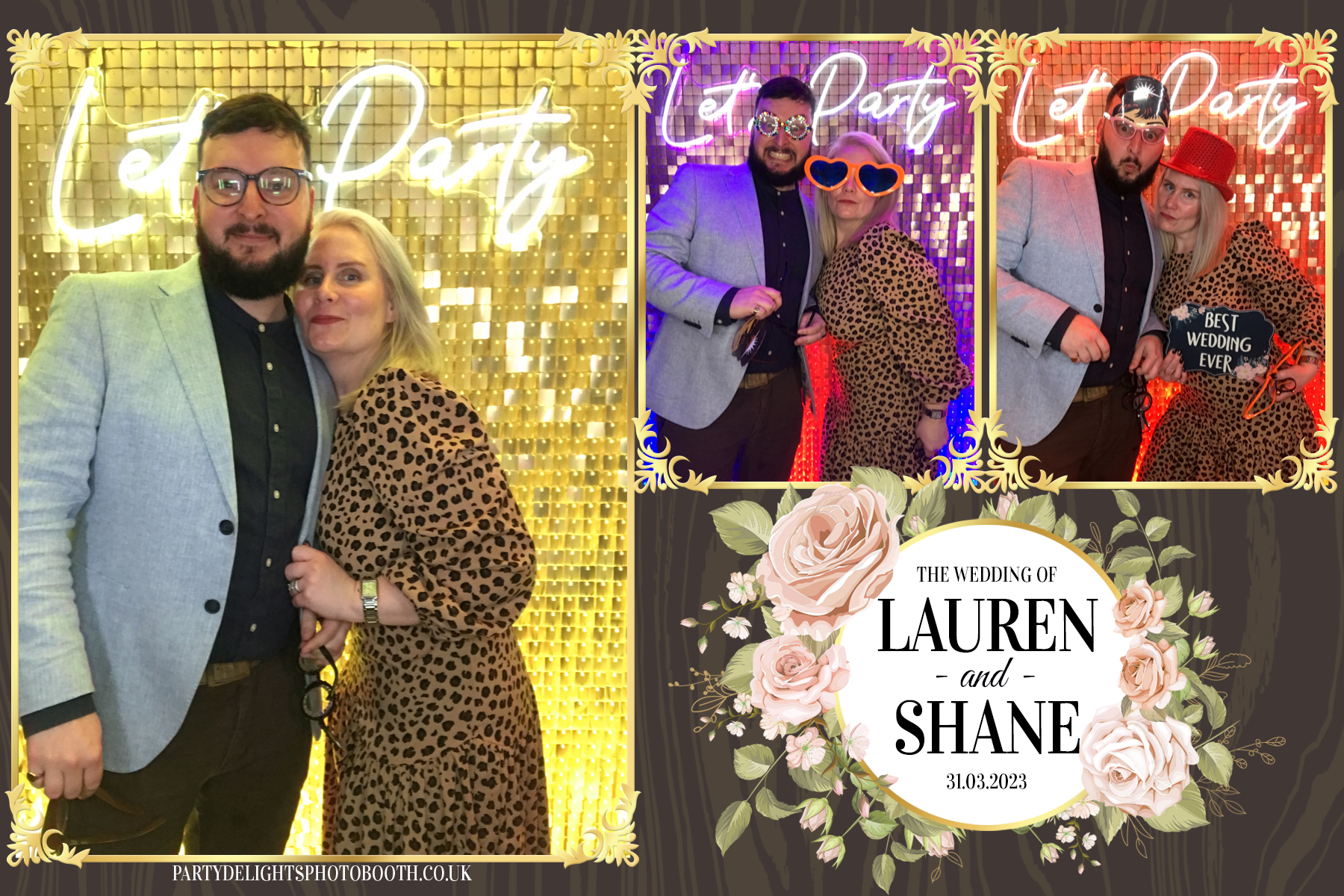 Lauren and Shane’s Wedding | View more photos from the event at gallery.partydelightsphotobooth.co.uk/u/PartyDelightsPhotoBooth/Lauren-and-Shane’s-Wedding