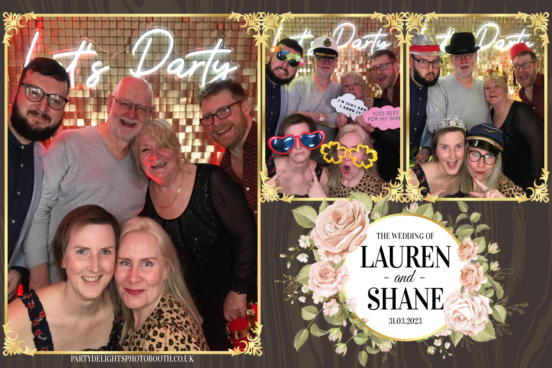 Lauren and Shane’s Wedding | View more photos from the event at gallery.partydelightsphotobooth.co.uk/u/PartyDelightsPhotoBooth/Lauren-and-Shane’s-Wedding