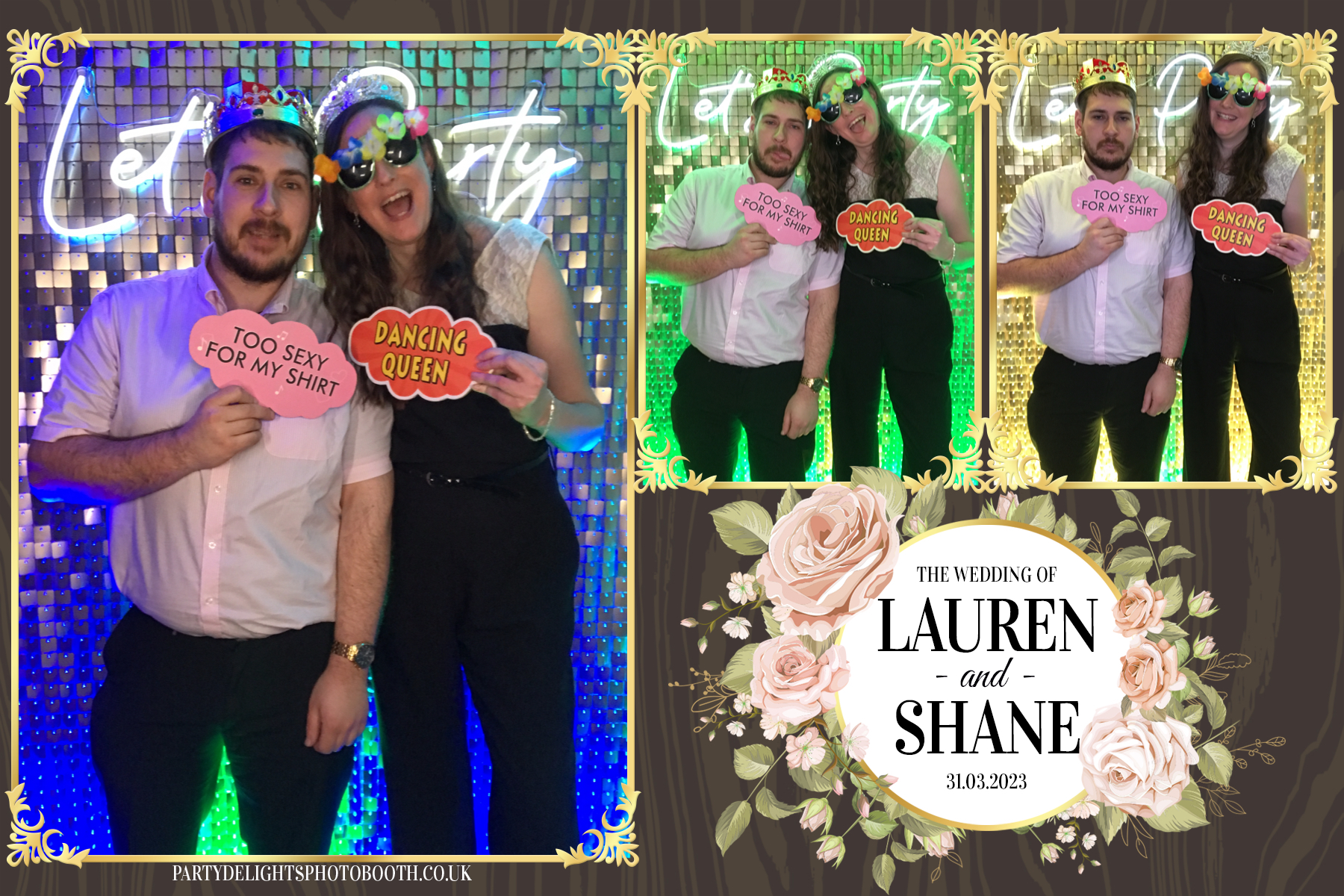 Lauren and Shane’s Wedding | View more photos from the event at gallery.partydelightsphotobooth.co.uk/u/PartyDelightsPhotoBooth/Lauren-and-Shane’s-Wedding